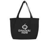 Large organic tote bag